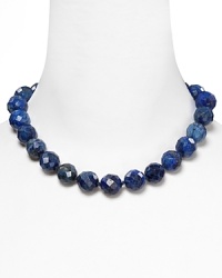 Get the inside track to bold style with this beaded necklace from Carolee, flaunting an eye-catching mix of chunky, tonal stones. Get the inside track to bold style with this beaded necklace from Carolee, flaunting an eye-catching mix of chunky, tonal stones.