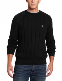 Nautica Men's Drop Needle Crewneck Sweater Nautica Men's Drop Needle Crewneck Sweater