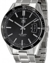 TAG Heuer Men's WV211M.BA0787 Carrera Calibre Five Black Dial Watch