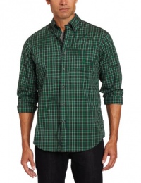 Nautica Men's Long Sleeve Wrinkle Resistant Saturated Tartan Nautica Men's Long Sleeve Wrinkle Resistant Saturated Tartan