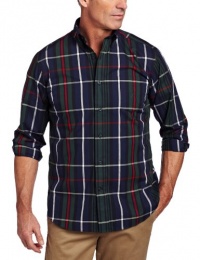 Nautica Men's Long Sleeve Wrinkle Resistant Poplin Plaid Nautica Men's Long Sleeve Wrinkle Resistant Poplin Plaid