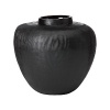 Embodying Donna Karan's sensual, natural style, this vase is textured, layered and draped in a swirl of liquid and air.