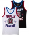 Kick it celebrity style in this cool basketball jersey tank by Ecko Untld.