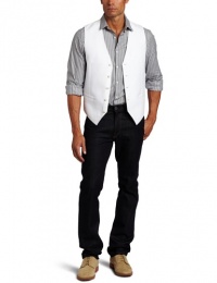 Perry Ellis Men's Herrigbone Vest Perry Ellis Men's Herrigbone Vest