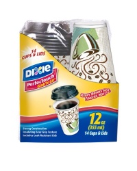 Dixie Perfectouch Grab N Go Hot Cup, 12 Ounce, 14 Count Dixie Perfectouch Grab N Go Hot Cup, 12 Ounce, 14 Count