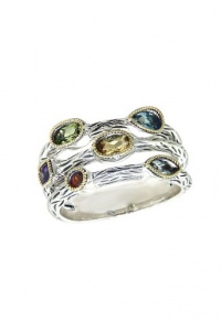 Effy Jewlery Balissima Multi Gemstone Ring, 1.09 TCW Ring size 7 Effy Jewlery Balissima Multi Gemstone Ring, 1.09 TCW Ring size 7