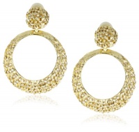 Clara Kasavina Swarovski Crystal Joyce Open Circle Earrings Clara Kasavina Swarovski Crystal Joyce Open Circle Earrings