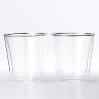 Keep warm drinks warm and cold drinks cold with Bodum's double-wall glasses. Handmade by expert artisans, this insulated glassware is at once strong and lightweight. Resistant to temperature swings and scratching it won't cloud over time, remaining as clear as the day you bought it. Keep warm drinks warm and cold drinks cold with Bodum's double-wall glasses. Handmade by expert artisans, this insulated glassware is at once strong and lightweight. Resistant to temperature swings and scratching it won't cloud over time, remaining as clear as the day you bought it.