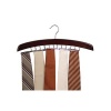 Closet Accessories 24 Tie Hardwood Hanger