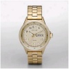 Fossil Women's AM4333 Maddox Stainless-Steel Champagne Dial Watch