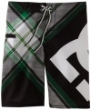 DC Apparel - Kids Boys 2-7 Campaign Boardshort, Black Celtic, 5/Small