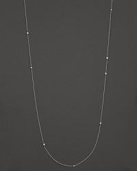 Bezel set diamonds in luxe sterling silver chain. By Ippolita. Bezel set diamonds in luxe sterling silver chain. By Ippolita.