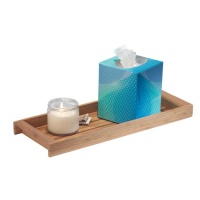 InterDesign Formbu ECO Tank Top Tray, Natural Bamboo