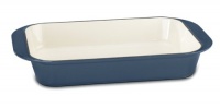 Cuisinart CI1136-24BG Chef's Classic Enameled Cast Iron 14-Inch Roasting/Lasagna Pan, Provencal Blue Cuisinart CI1136-24BG Chef's Classic Enameled Cast Iron 14-Inch Roasting/Lasagna Pan, Provencal Blue
