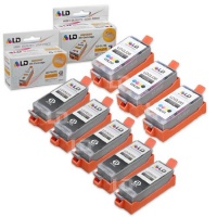LD © Canon Pixma iP100 Compatible Set of 8 Ink Cartridges0-5 Black PGI35 LD © Canon Pixma iP100 Compatible Set of 8 Ink Cartridges0-5 Black PGI35