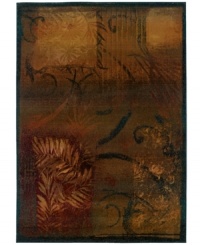 Deep, earthy tones fade into one another, revealing subtle floral accents that carry a mysterious allure. Boasting a cool, contemporary look for any space, this Sphinx area rug is made from soft polypropylene for superb durability. Deep, earthy tones fade into one another, revealing subtle floral accents that carry a mysterious allure. Boasting a cool, contemporary look for any space, this Sphinx area rug is made from soft polypropylene for superb durability.
