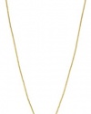 GURHAN Droplet White Diamond High Karat Gold Tube Pendant Necklace, 16