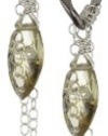 Rachel Burklund Indian Essence Sterling Silver Single Drop Earrings