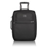 This super lightweight wheeled case has all the features you want in a carry-on and is constructed to maximize space while reducing weight. The roomy interior offers multiple pockets for organization, while the exterior has two large zip pockets for last-minute items. Top, side and bottom handles, a telescoping handle and a two-wheel system make it easy to maneuver.