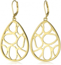 T Tahari Essential Open Work Oval Drop Earrings T Tahari Essential Open Work Oval Drop Earrings