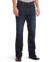 Kenneth Cole Men's Dark Wash Straight Leg Jean