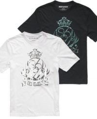 Rev up your look. This Sean John graphic tee shifts your style into the fast lane. Rev up your look. This Sean John graphic tee shifts your style into the fast lane.