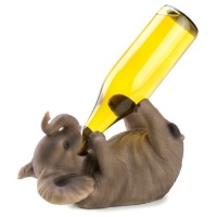 Gifts & Decor Playful Elephant Decorative Wine Bottle Holder Rack Gifts & Decor Playful Elephant Decorative Wine Bottle Holder Rack