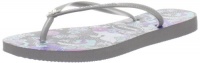 Havaianas Women's Slim Orient Flip Flop,Grey/Silver,37/38 BR/7-8 M US Havaianas Women's Slim Orient Flip Flop,Grey/Silver,37/38 BR/7-8 M US