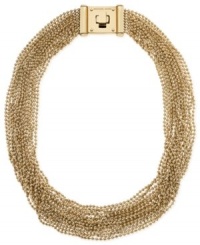 Michael Kors Multi-Strand Bead Necklace - Gold Michael Kors Multi-Strand Bead Necklace - Gold