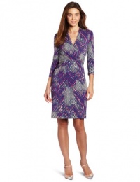 Kenneth Cole Women's Tweedy Ikat Print Pleated Dress Kenneth Cole Women's Tweedy Ikat Print Pleated Dress