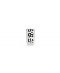 This slender sterling silver spacer is a loving touch to your charm collection. Donatella is a playful collection of charm bracelets and necklaces that can be personalized to suit your style! Available exclusively at Macy's. This slender sterling silver spacer is a loving touch to your charm collection. Donatella is a playful collection of charm bracelets and necklaces that can be personalized to suit your style! Available exclusively at Macy's.