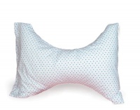 Duro-Med Cervical Rest Pillow Rosebud Print Poly/Cotton Cover