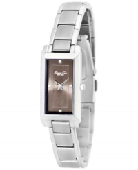 A simple brown dial takes this classic Kenneth Cole New York to new, elegant heights. A simple brown dial takes this classic Kenneth Cole New York to new, elegant heights.