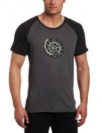prAna Men's Nautilus Heathered Raglan Tee