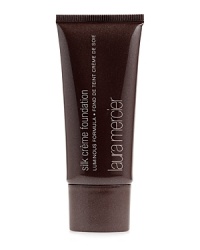 Laura Mercier Silk Creme Foundation is a long wear foundation that evens out skin tones and increases skin luminosity and clarity for a radiant glow. The rich creamy texture glides over the skin effortlessly giving you ample playtime for perfect application and blendability. Perfect for rosacea and hard to cover pigmentation. Oil-free and ideal for all skin types. Laura Mercier Silk Creme Foundation is a long wear foundation that evens out skin tones and increases skin luminosity and clarity for a radiant glow. The rich creamy texture glides over the skin effortlessly giving you ample playtime for perfect application and blendability. Perfect for rosacea and hard to cover pigmentation. Oil-free and ideal for all skin types.