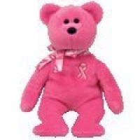 TY Beanie Baby Hope Breast Cancer Awareness Bear