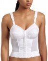 Exquisite Form Women's Front Close Longline Bra