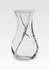Sweeping curves in clear, stunningly crafted lead crystal. From the Serpentin Collection 8 high Hand wash Made in France Sweeping curves in clear, stunningly crafted lead crystal. From the Serpentin Collection 8 high Hand wash Made in France