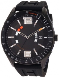 Tommy Hilfiger Men's 1790797 Sport Black Tonal Silicon Watch Tommy Hilfiger Men's 1790797 Sport Black Tonal Silicon Watch
