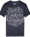 Pair this soft and lightweight 3rd & Army graphic tee with jeans for a cool and laid back look.