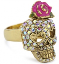 Betsey Johnson Betsey the Vampire Slayer Rhinestone Skull Ring Betsey Johnson Betsey the Vampire Slayer Rhinestone Skull Ring