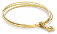 The Vatican Library Collection Gold-Tone Bangle Cross Bracelet The Vatican Library Collection Gold-Tone Bangle Cross Bracelet