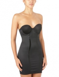 Flexees Womens Firm Control Strapless Full Slip, Black, 34B Flexees Womens Firm Control Strapless Full Slip, Black, 34B