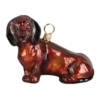 A lovely gift for any Dachshund owner, the Pet Set dog ornaments from Joy to the World are endorsed by Betty White to benefit Morris Animal Foundation. Each hand painted ornament is packed individually in its own black lacquered box. A lovely gift for any Dachshund owner, the Pet Set dog ornaments from Joy to the World are endorsed by Betty White to benefit Morris Animal Foundation. Each hand painted ornament is packed individually in its own black lacquered box.