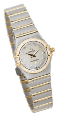 Omega Women's 1267.75.00 Constellation Mini Diamond Accented Watch Omega Women's 1267.75.00 Constellation Mini Diamond Accented Watch