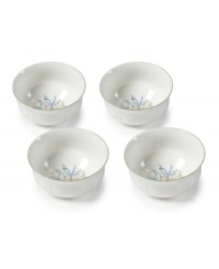 An inspiration for home chefs, Mikasa's Botanical Bouquet cereal bowls feature everyday porcelain garnished with garden-fresh sage, rosemary and thyme. With scalloped edge. An inspiration for home chefs, Mikasa's Botanical Bouquet cereal bowls feature everyday porcelain garnished with garden-fresh sage, rosemary and thyme. With scalloped edge.