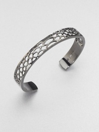 EXCLUSIVELY AT SAKS.COM From the Serpentine Collection. An exotic yet minimalist style featuring a open, snakeskin-inspired design. Black rhodium-plated sterling silverSlip-on styleImported EXCLUSIVELY AT SAKS.COM From the Serpentine Collection. An exotic yet minimalist style featuring a open, snakeskin-inspired design. Black rhodium-plated sterling silverSlip-on styleImported