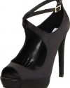 Steve Madden Women's Hottness Open-Toe Pump