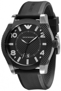 Armani Sport Two-Tone Steel Black Dial Men's Watch #AR5838 Armani Sport Two-Tone Steel Black Dial Men's Watch #AR5838
