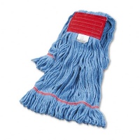UNISAN Super Loop Wet Mop Head, Cotton/Synthetic, Large Size, Blue (503BL) UNISAN Super Loop Wet Mop Head, Cotton/Synthetic, Large Size, Blue (503BL)